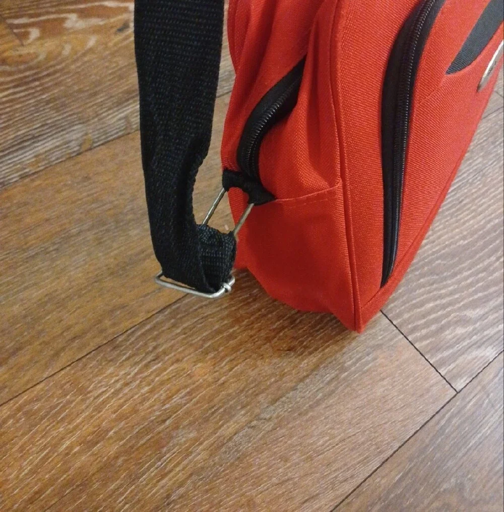 Gila River Red Men's Crossbody Bag - Compact Everyday Carry